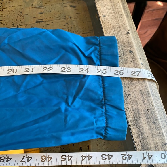Vintage Obermeyer Montana Nylon Coat Windbreaker Blue Men’s Small - Picture 12 of 12